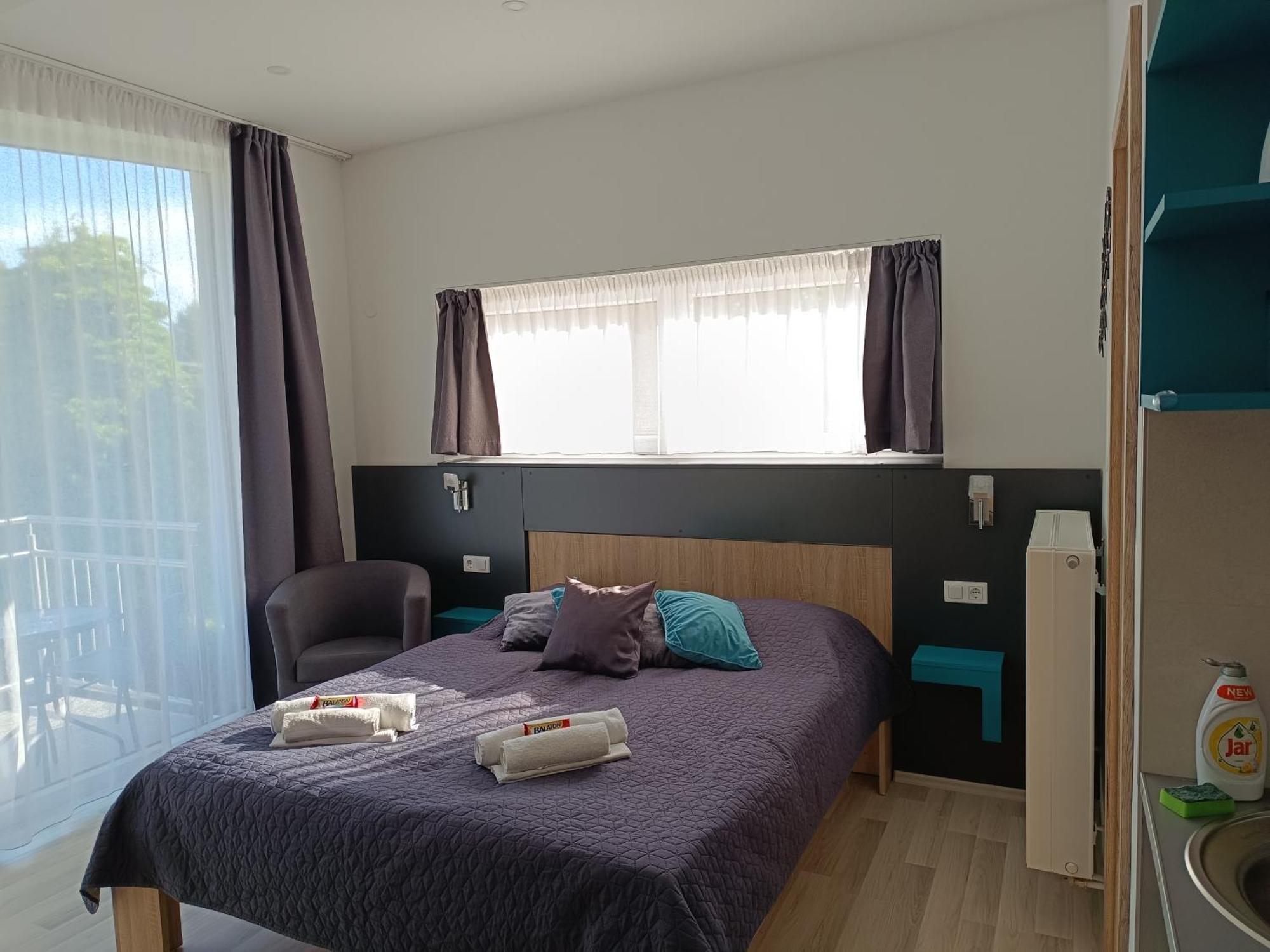 Ujhely Apartmanhaz Siofok Bagian luar foto